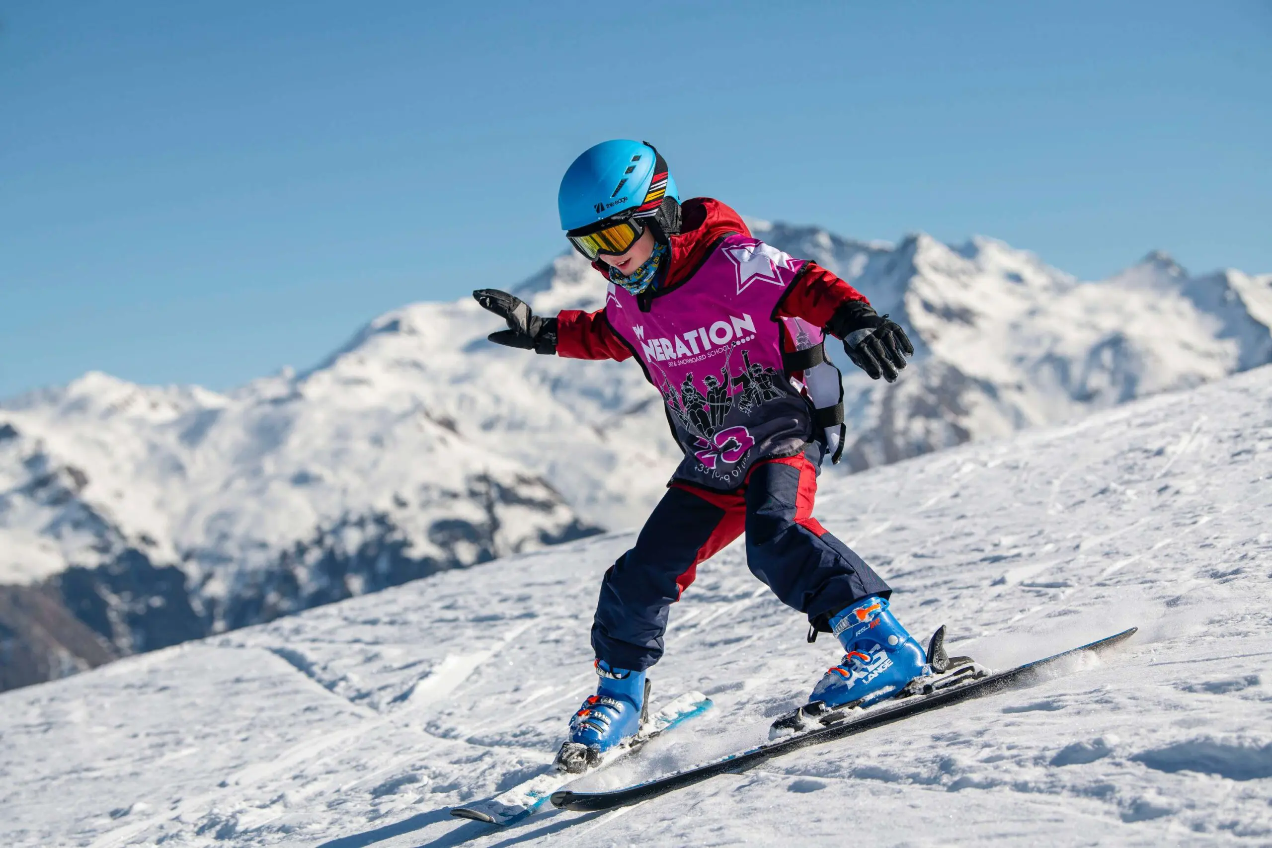 Kinderskikurs Schneepflug