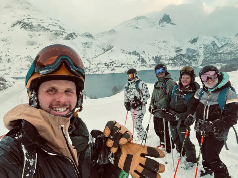 ski instructor basi 1 and 2 course in tignes