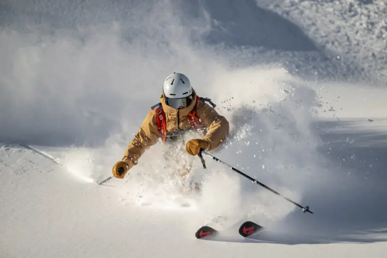 skiing as a ski instructor