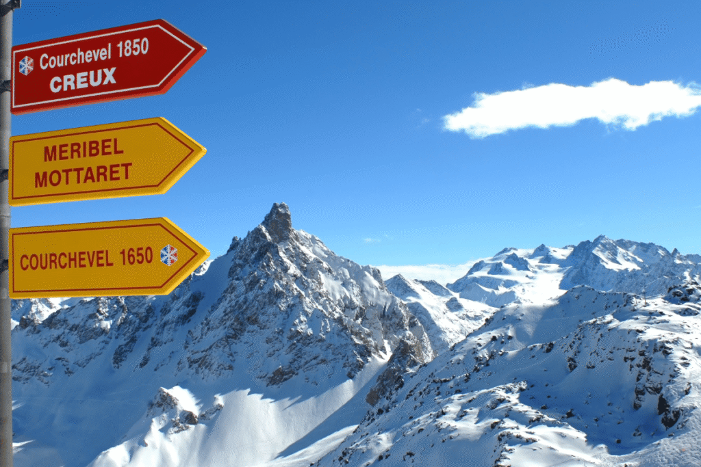 Anreise nach Meribel