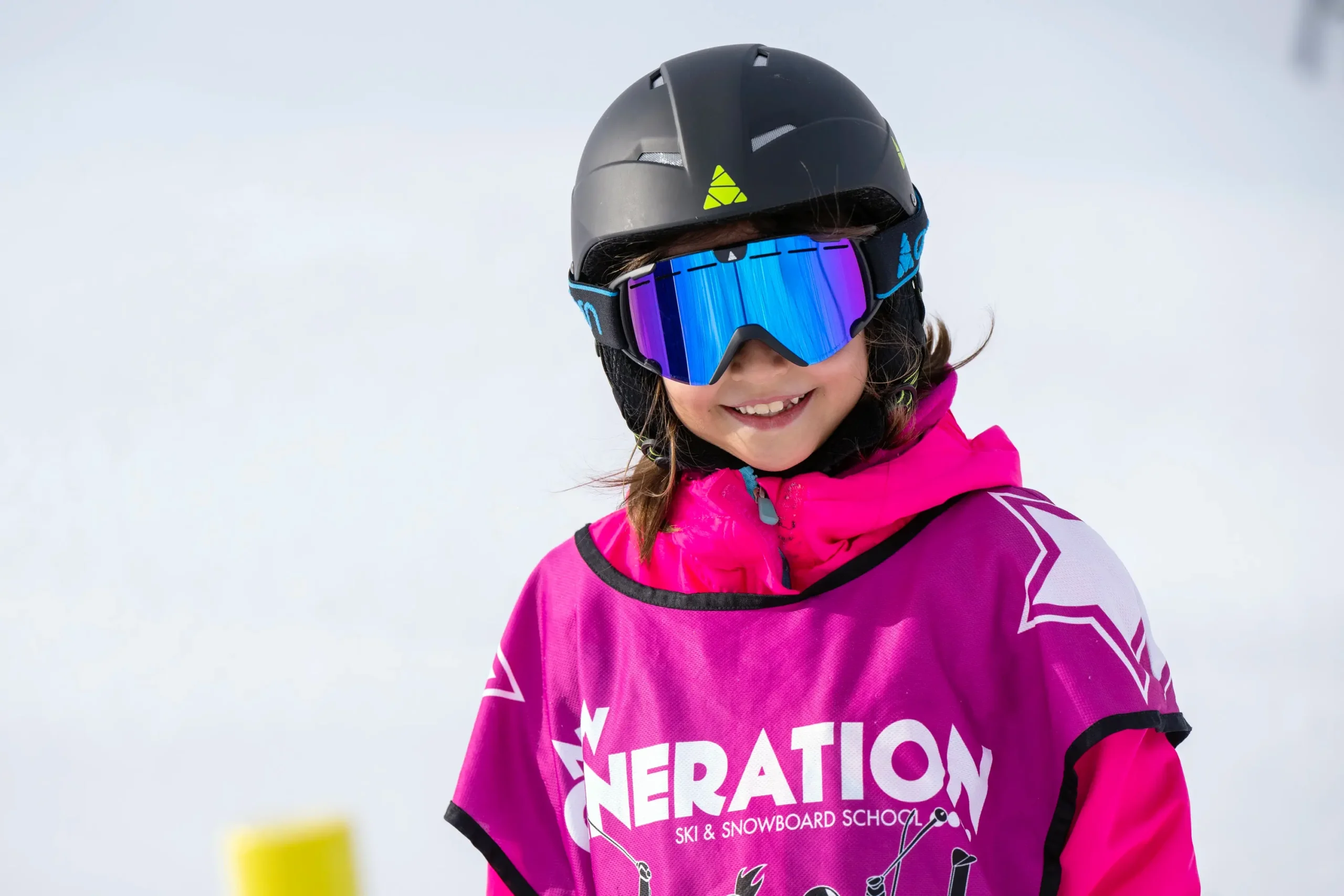 Skieur heureux