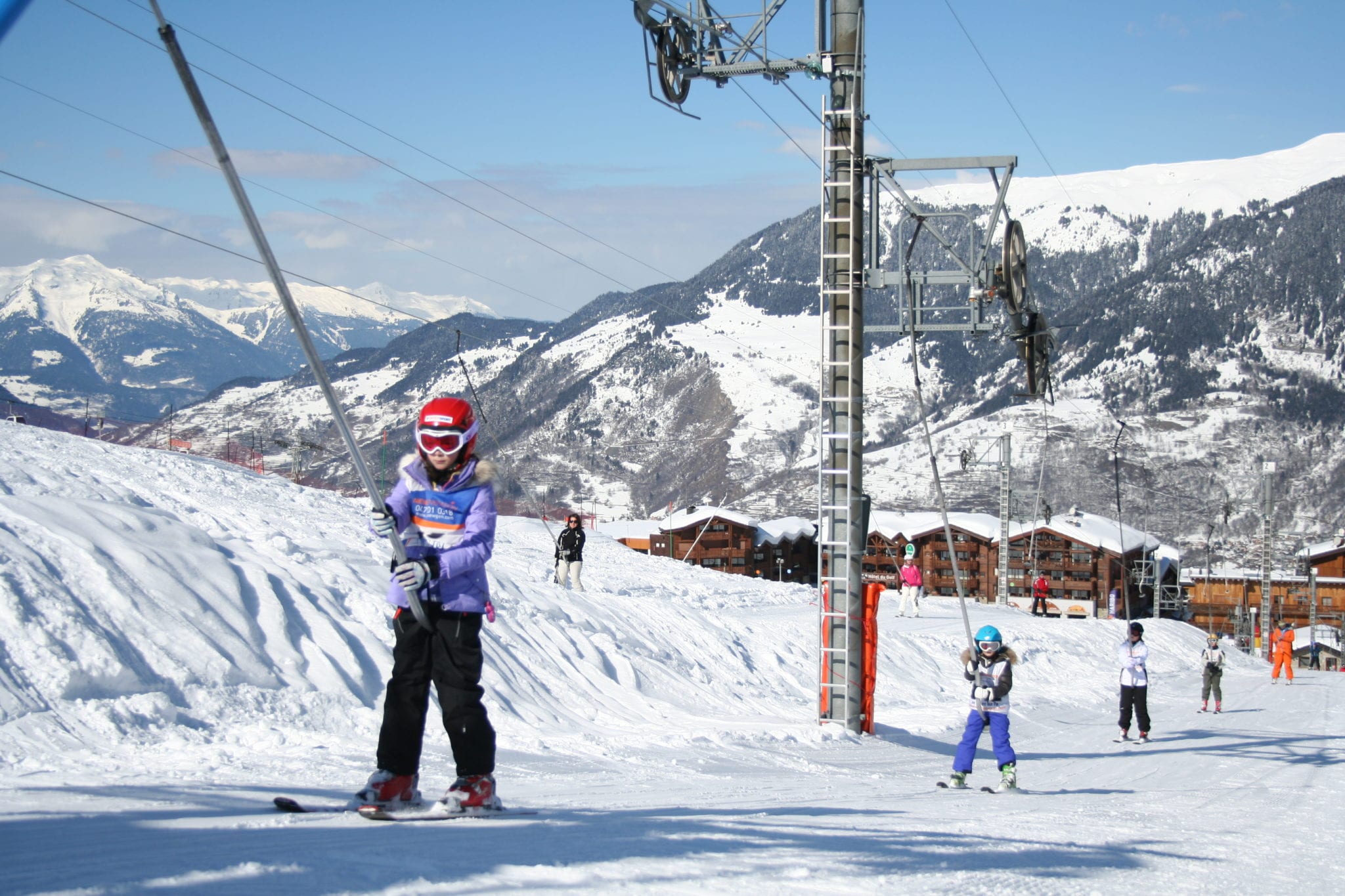 Skifahren lernen in Courchevel