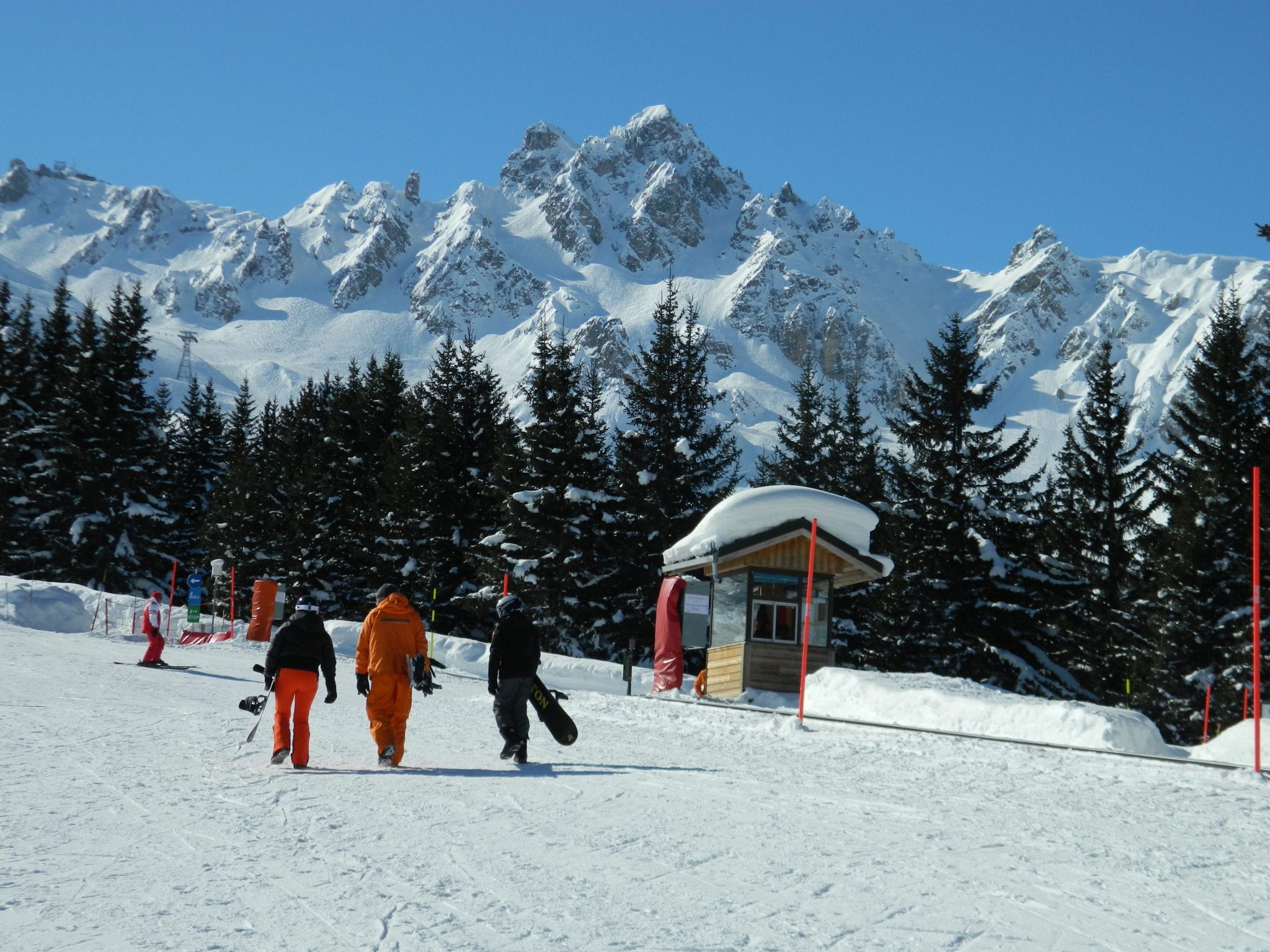 Lernen in Courchevel 1850