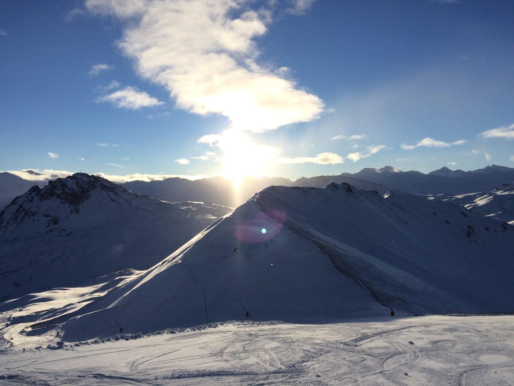 Tignes Schneebericht