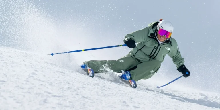 New Generation skiing carving turns