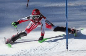 Tore Skifahren ohne Flexibilität und Kraft