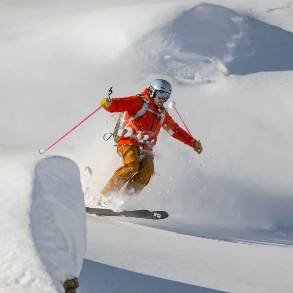 Skiing Off Piste In Tignes On Our Expert Course