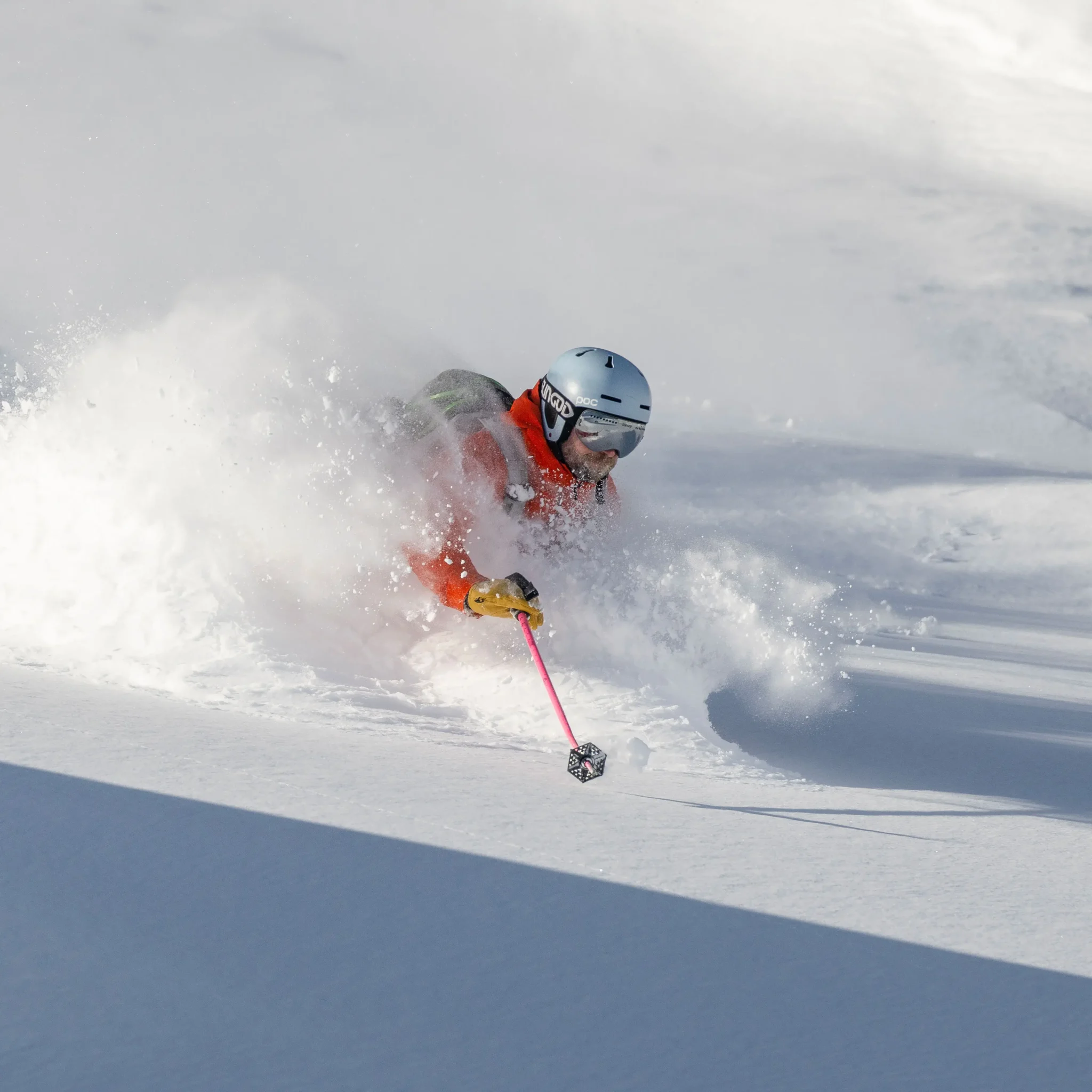 Skiing Off Piste In Tignes On Our Intermediate Course