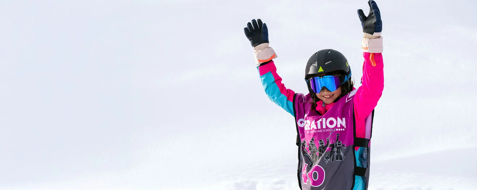 teaching kids to ski in life as a ski instructor