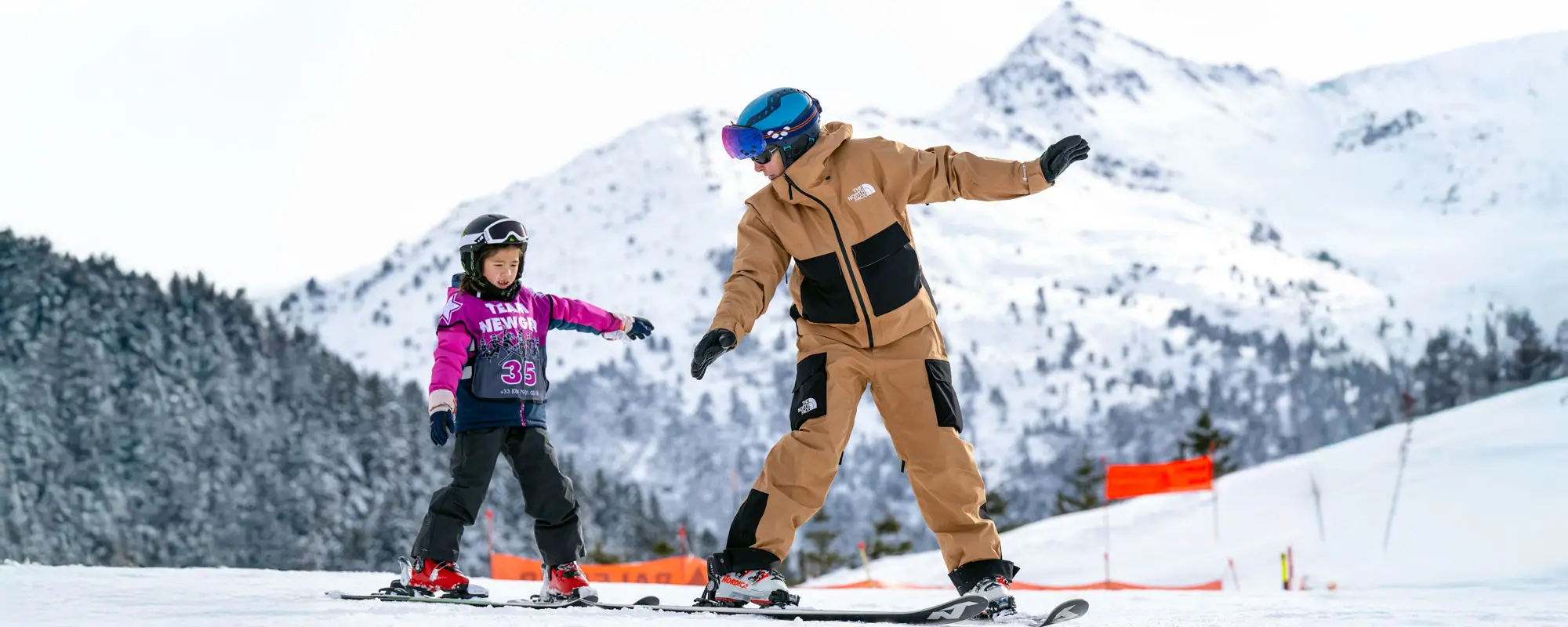 Cours de ski pour enfants