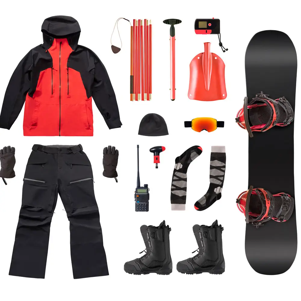 Snowboardausrüstung