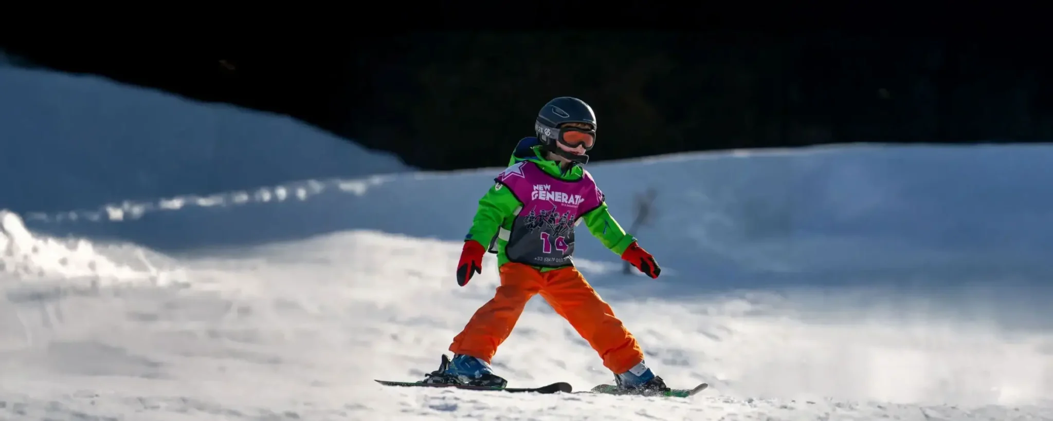 Kids snowplough Banner 1