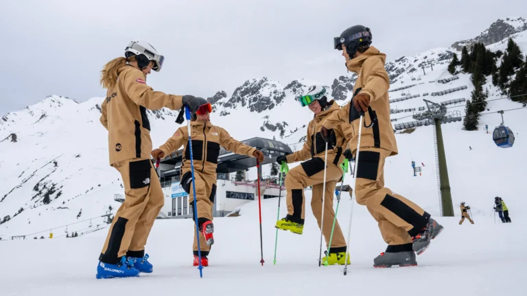 Warmup Boots - ski exercises on the slopes