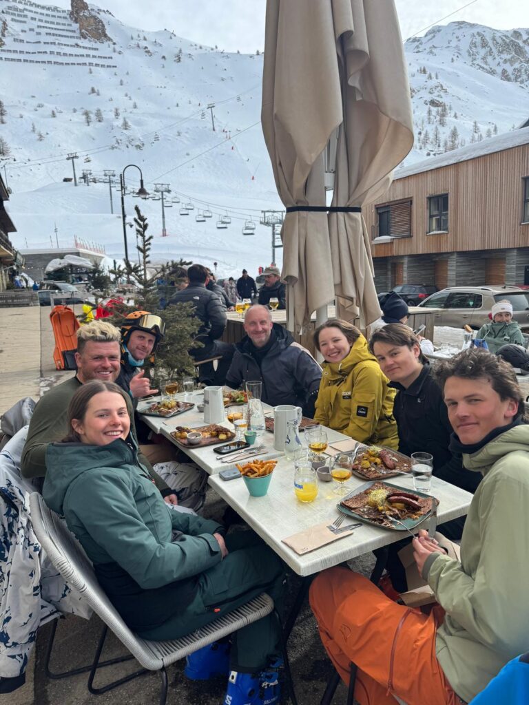 BASI level 1 & 2 New Generation course having food together