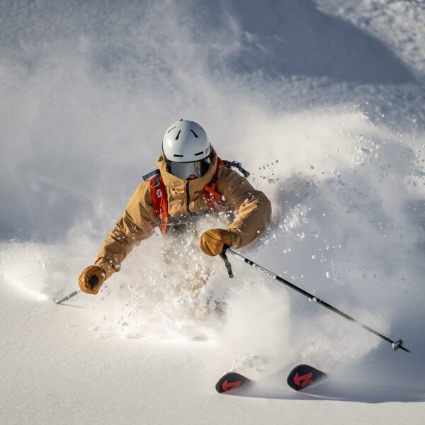 skiing as a ski instructor