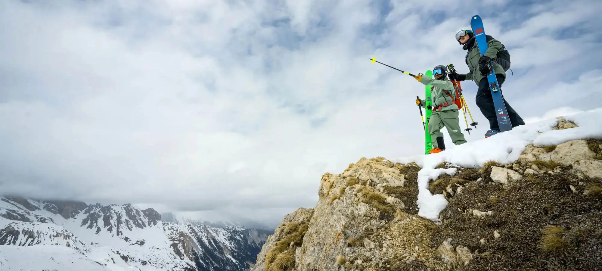 Off-Piste Looking At View