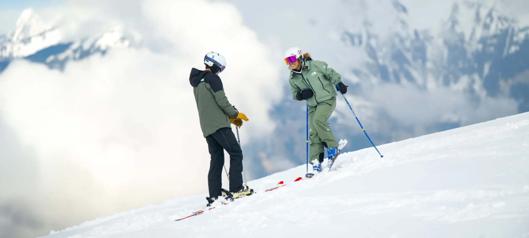Ski lesson in Val d'Isere