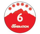 6 Star Rockets Badge