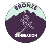 Bronze Star Freeride badge