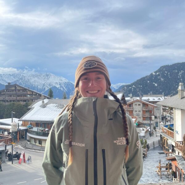 Margo ski instructor in Verbier