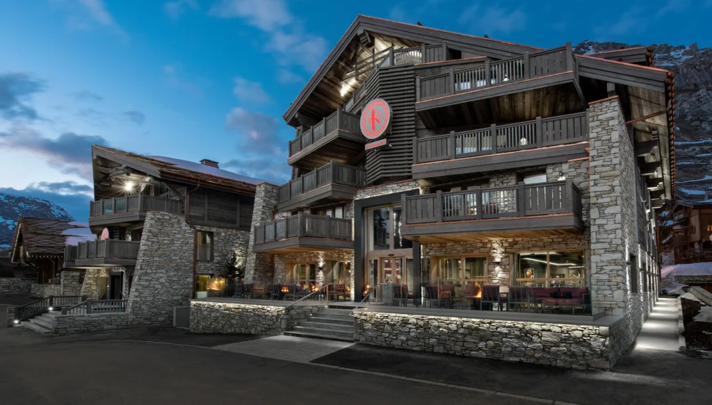 Exterieurs Nuit, Val d’Isère, France