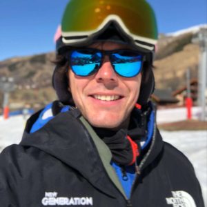 Ski Instructor with glasses
