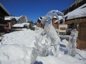 Ski resort charm