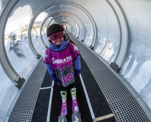 what age children start skiing