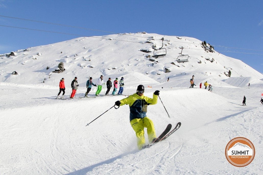 Ski Photography in Méribel