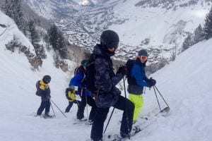 Cours de ski pour ados