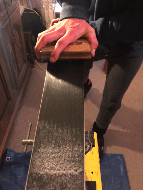 how to wax your skis