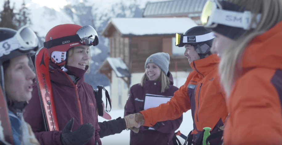 adult group ski lessons