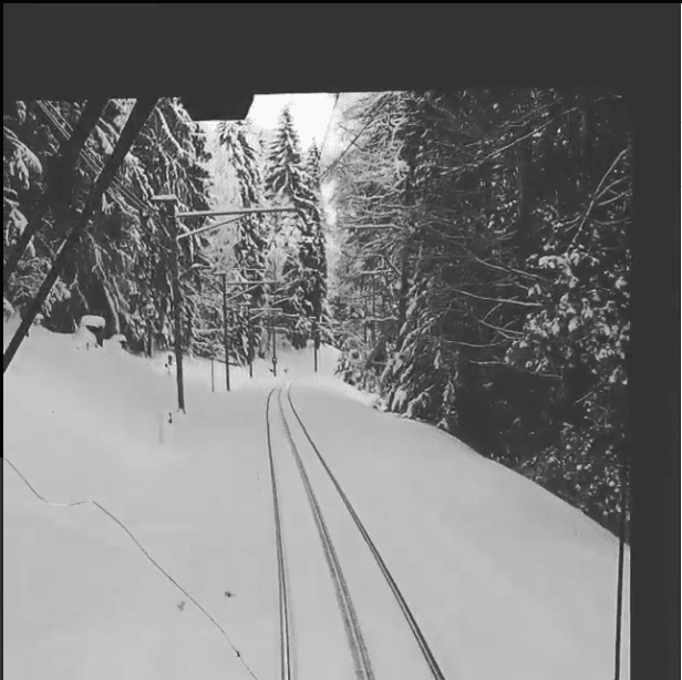 Villars snow train
