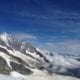 glacier in the alps