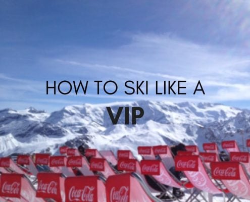 Wie ein VIP Ski fahren