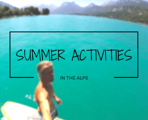 summer activities in the alps